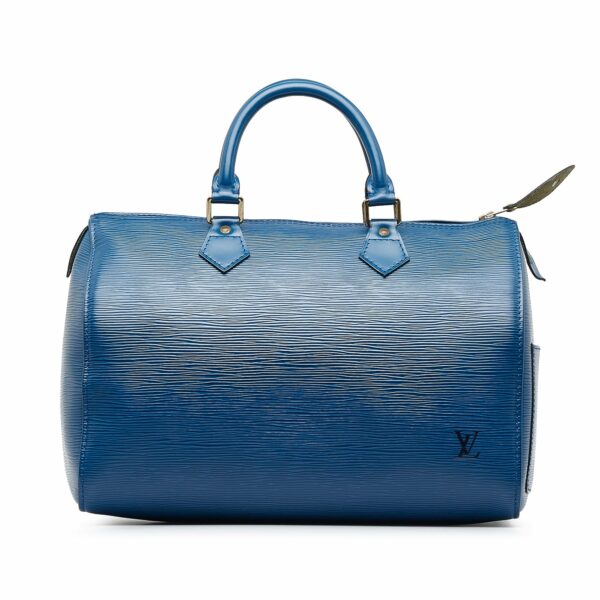 LV Speedy 30 Blue Epi - Image 8