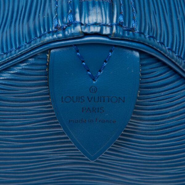 LV Speedy 30 Blue Epi - Image 6