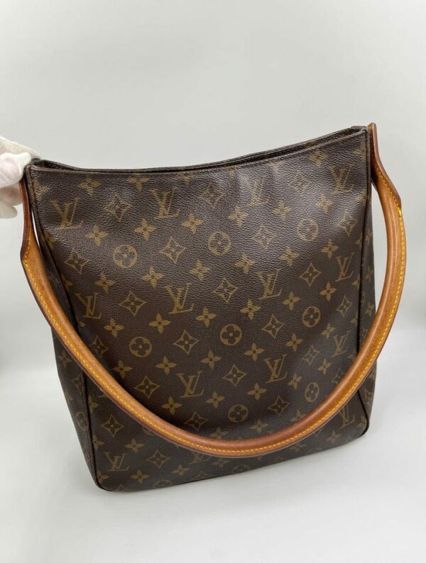 LV Monogram GM Looping Tote Bag - Image 8