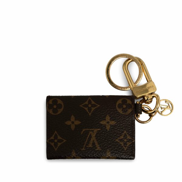 Brown LV Monogram Kirigami Bag Charm And Key Holder - Image 2