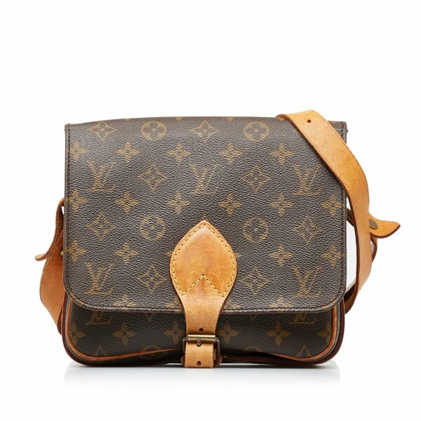 LV Cartouchiere MM Monogram Canvas - Image 9