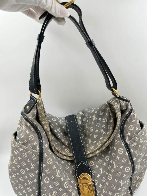 LV Grey Monogram Idylle Romance Bag - Image 4