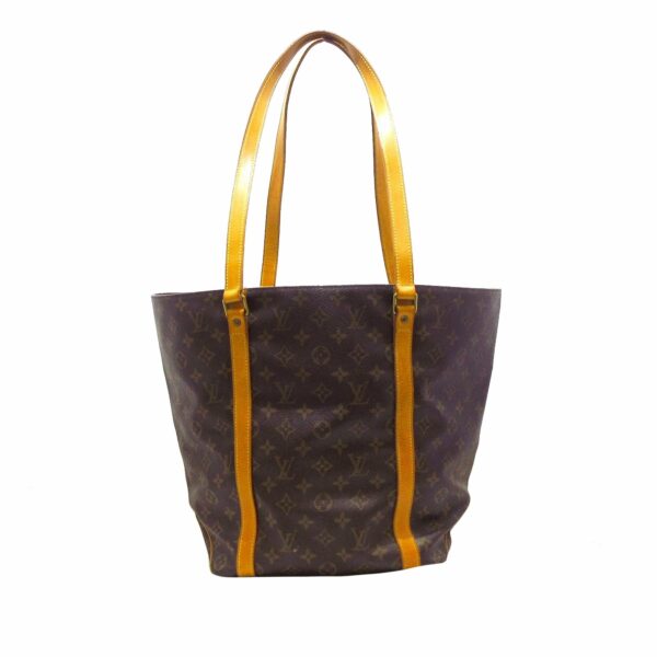 Brown LV Monogram Sac Shopping PM Tote Bag - Image 2