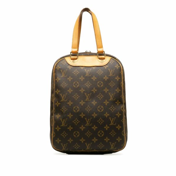 Brown LV Monogram Excursion Handbag