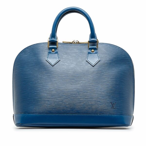 LV Alma PM Blue Epi - Image 8