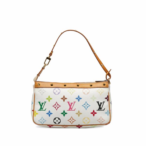 LV Pochette Accessoires Multicolor Monogram Canvas - Image 2