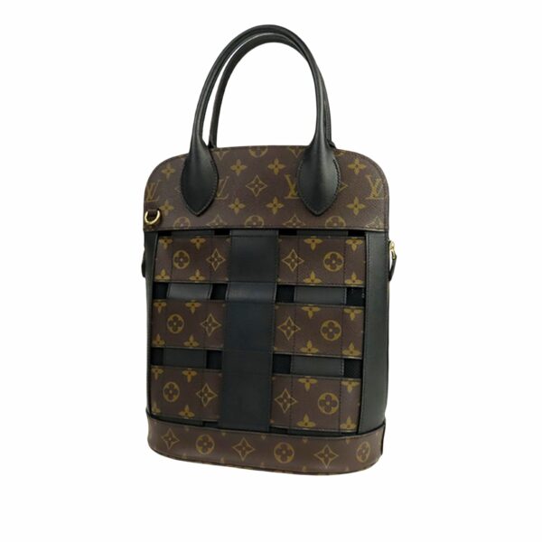 LV Tressage Monogram Canvas Calfskin