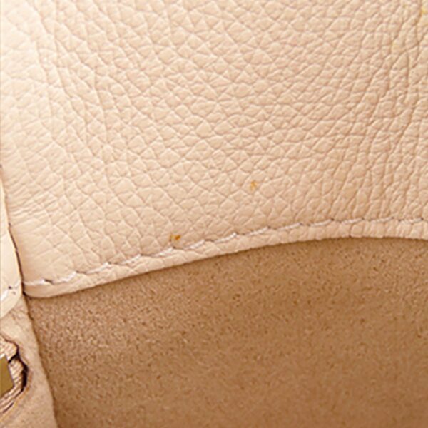 LV On My Side MM Beige Calfskin - Image 6