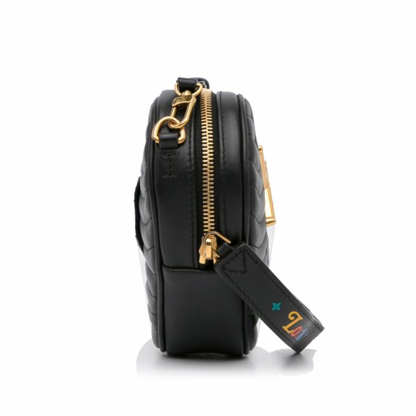 LV New Wave Heart Black Calfskin - Image 3