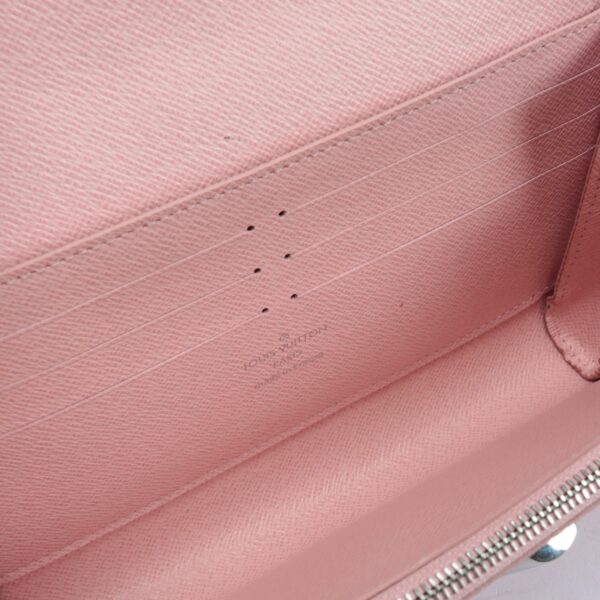 LV Epi Leather Twist Studded Wallet on Chain PM Pink - Image 11