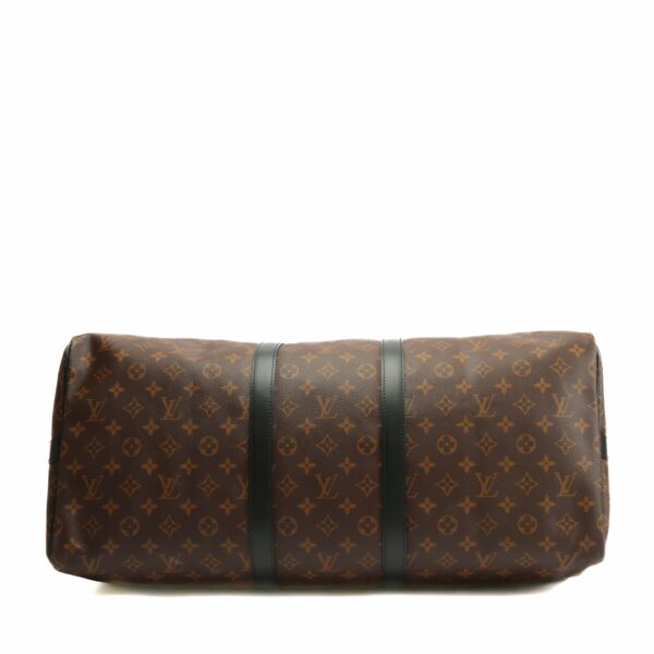 LV Keepall Bandoulière 55 Monogram Macassar - Image 8