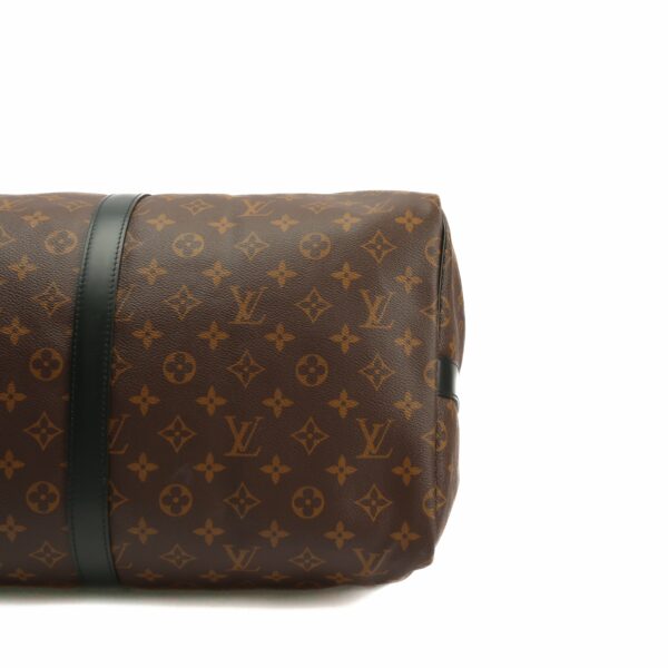 LV Keepall Bandoulière 55 Monogram Macassar - Image 10