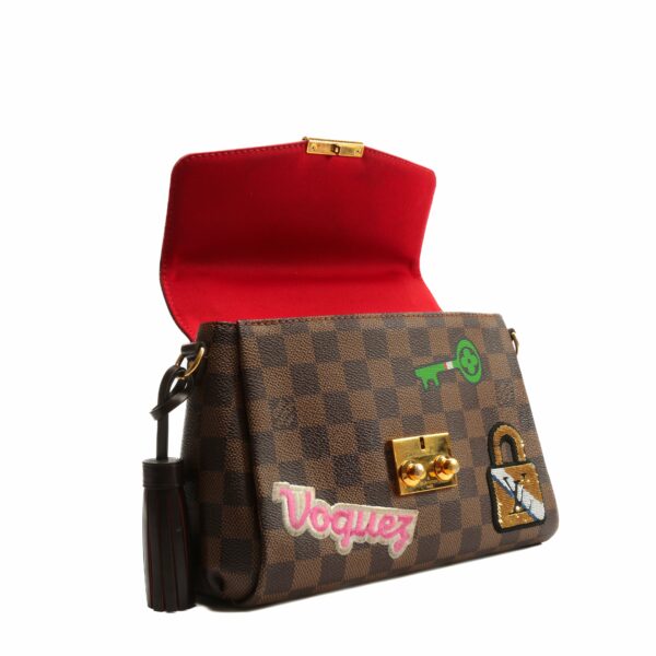 LV Damier Ebene Patches Croisette - Image 10