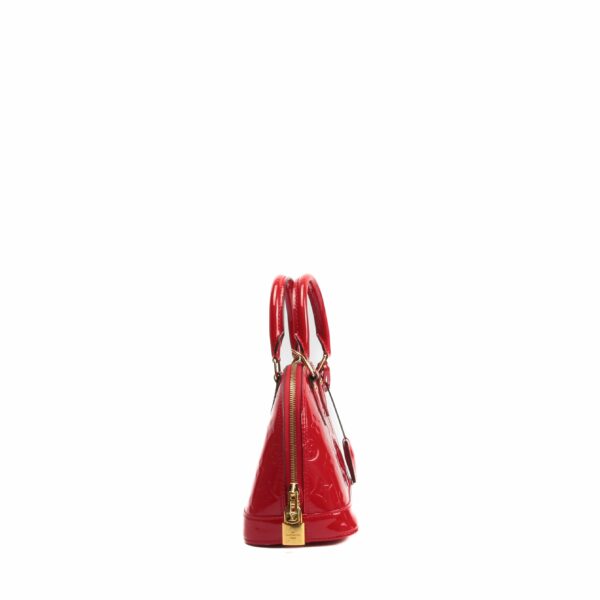 LV Vernis Alma BB Pomme D'Amour Cherry Red - Image 6