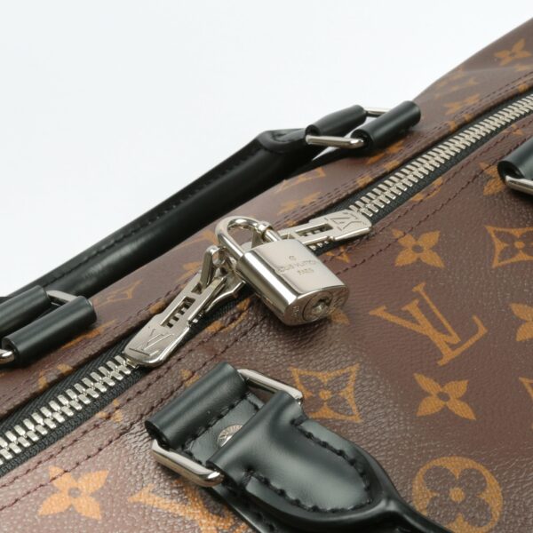 LV Keepall Bandoulière 55 Monogram Macassar - Image 6