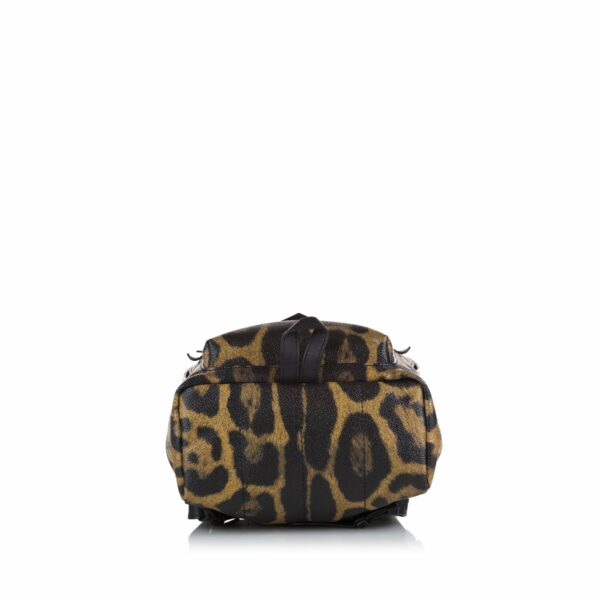 Brown LV Wild Animal Palm Springs PM Backpack - Image 4