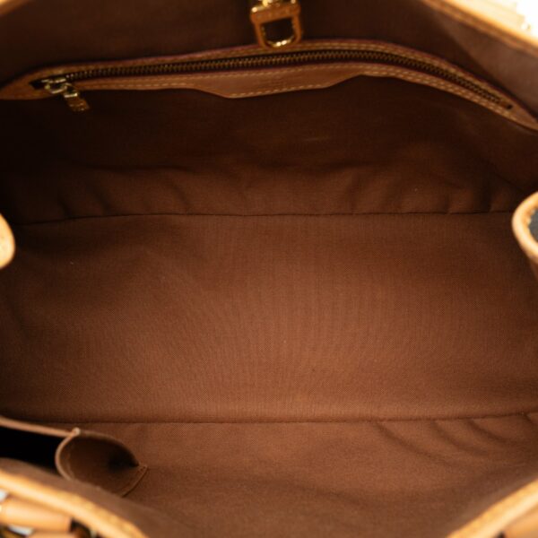 Brown LV Monogram Batignolles Horizontal Tote Bag - Image 5