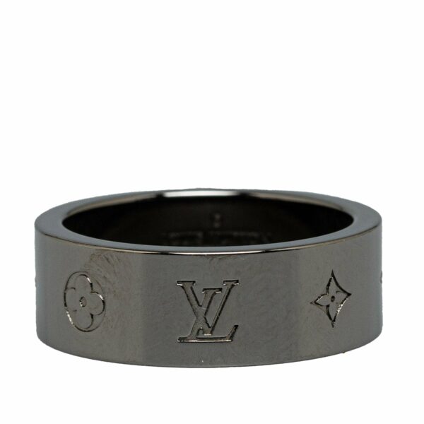 Gray LV LV Instinct Gunmetal Ring