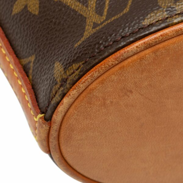 Brown LV Monogram Drouot Crossbody Bag - Image 10