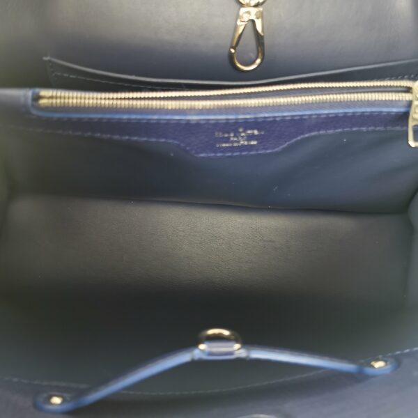 LV Capucines MM Exotic Blue Taurillon - Image 13