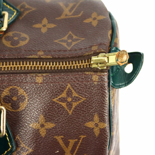 Upcycled LV Speedy 30 Monogram Canvas - Christmas Tree - Image 10