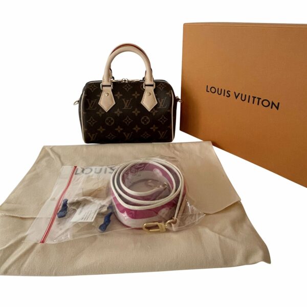 LV Monogram Speedy Bandouliere 20 - Image 11