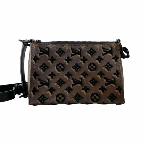 LV Monogram Tuffetage Triangle Messenger - Image 11