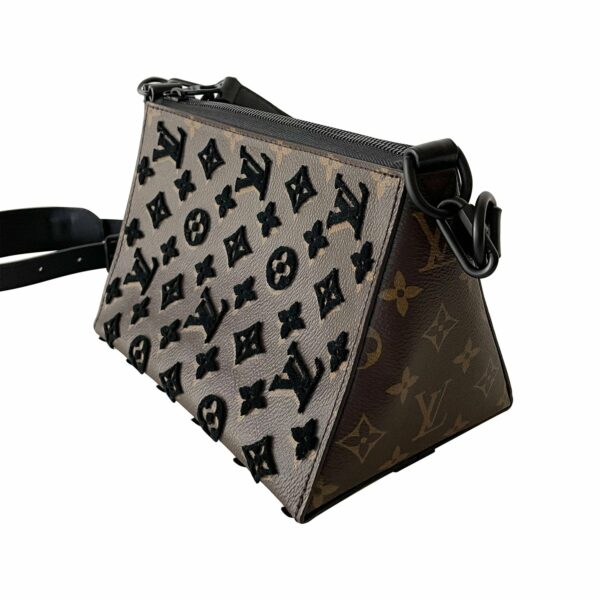 LV Monogram Tuffetage Triangle Messenger - Image 3