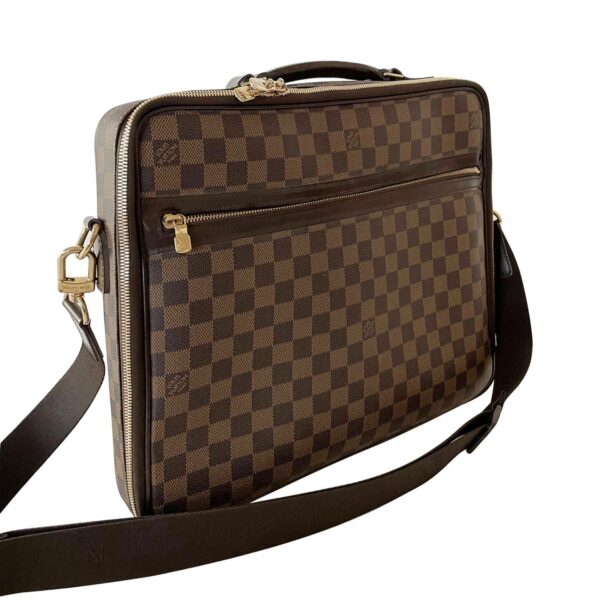 LV Damier Ebene Sabana Briefcase - Image 4