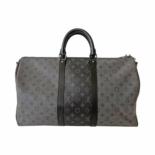 LV Keepall Bandoulière Monogram Eclipse Reverse 50 - Image 3