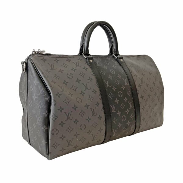 LV Keepall Bandoulière Monogram Eclipse Reverse 50 - Image 4