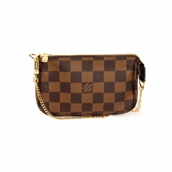 LV Damier Ebene Mini Pochette Accessoires - Image 9