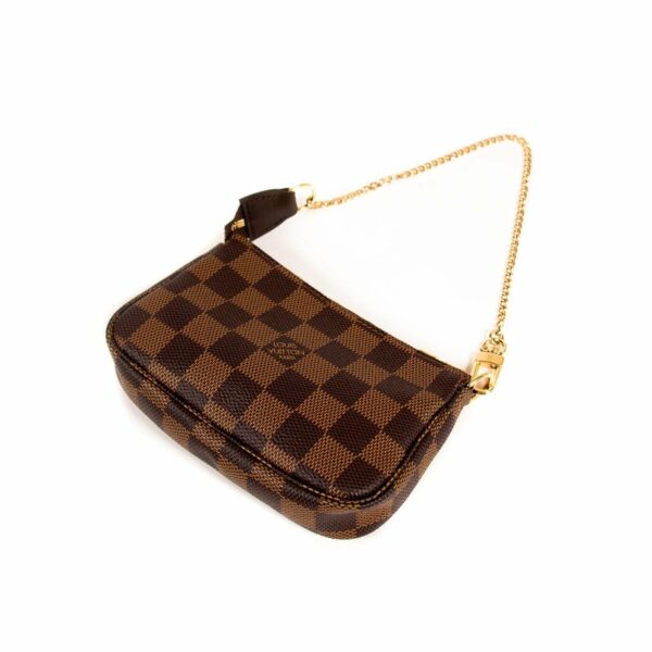 LV Damier Ebene Mini Pochette Accessoires - Image 5