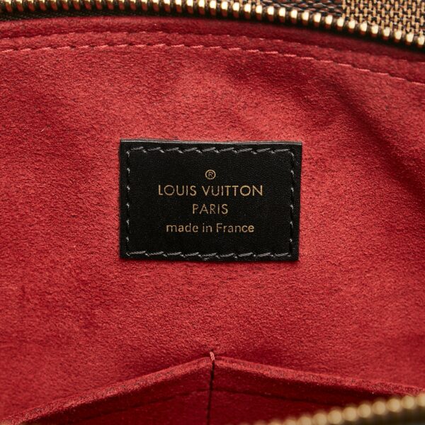 LV Normandy Shearling Damier Ebene Canvas - Image 7