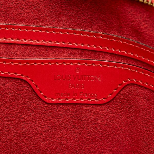 LV Saint Jacques PM Short Strap Red Epi - Image 5