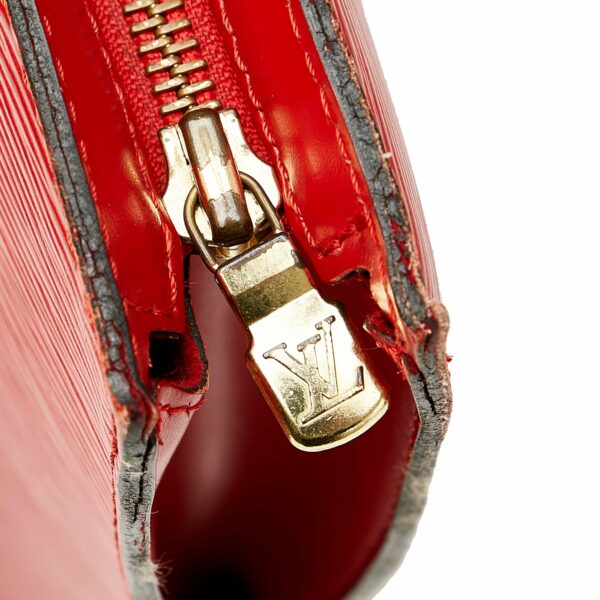 LV Saint Jacques PM Short Strap Red Epi - Image 6