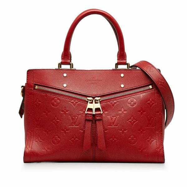 LV Sully PM Red Monogram Empreinte - Image 12