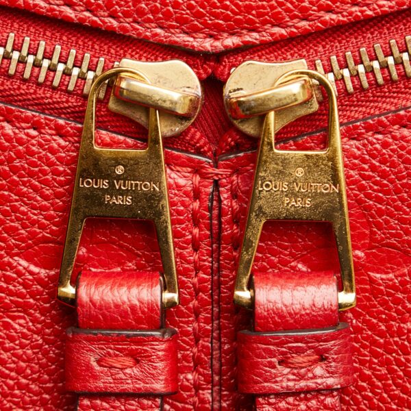 LV Sully PM Red Monogram Empreinte - Image 8