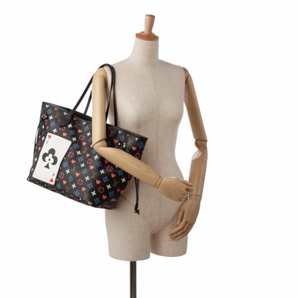 LV Game On Neverfull MM Monogram Canvas - Image 6