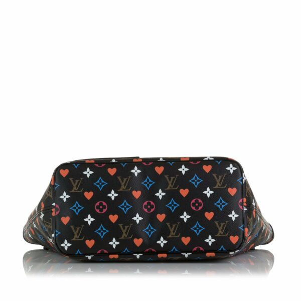 LV Game On Neverfull MM Monogram Canvas - Image 5