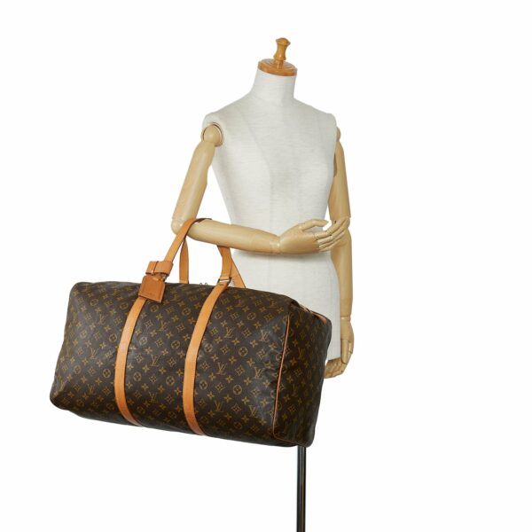 LV Sac Souple 55 Monogram Canvas - Image 4