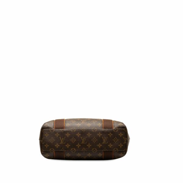 Brown LV Monogram Cabas Beaubourg Tote Bag - Image 4