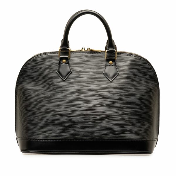 Black LV Epi Alma PM Handbag - Image 3