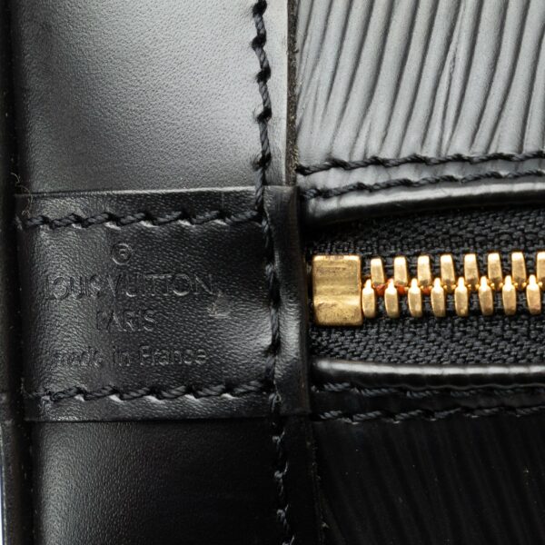 Black LV Epi Alma PM Handbag - Image 7