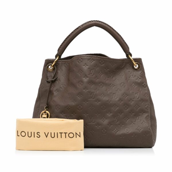 LV Artsy MM Brown Monogram Empreinte - Image 10