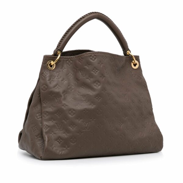 LV Artsy MM Brown Monogram Empreinte - Image 2