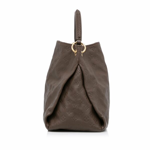 LV Artsy MM Brown Monogram Empreinte - Image 3