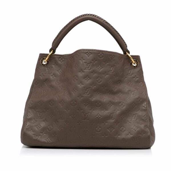 LV Artsy MM Brown Monogram Empreinte - Image 4