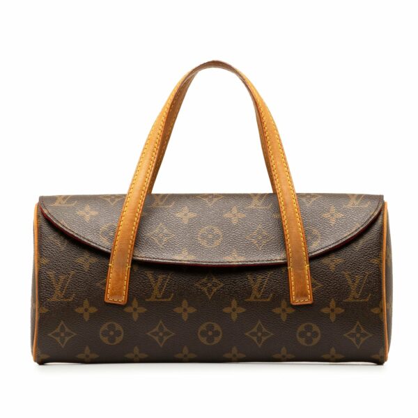 Brown LV Monogram Sonatine Handbag