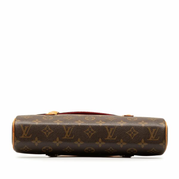 Brown LV Monogram Sonatine Handbag - Image 4